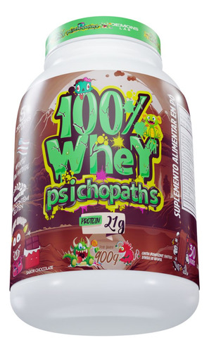 Whey Protein Demons Lab 900g Psichopaths 100% Concentrado