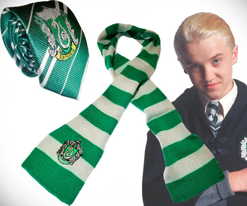 Bufanda + Corbata - Harry Potter Gryffindor Slytherin Promo!