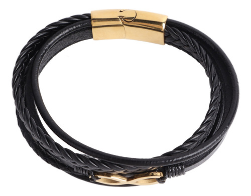 Pulsera Para Hombre Pulsera Estilo Cuero Pulsera Con