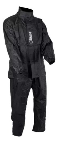 Impermeable Para Motorizado Negro Hevik Talla L/ Xl/ Xxl 