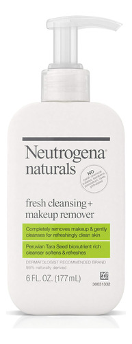 Neutrogena Naturals Fresh Limpiador Y Removedor De Maquilla.