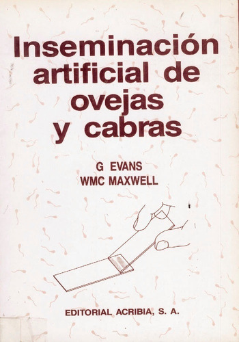 Evans: Inseminación Artificial De Ovejas Y Cabras