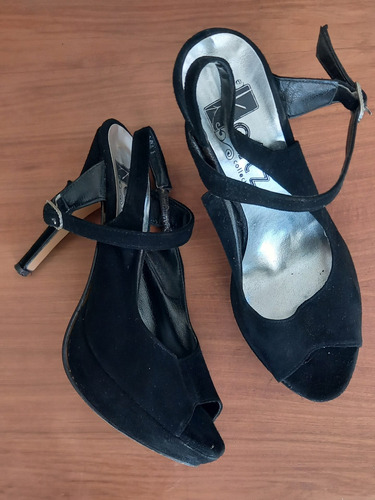 Zapatos Sandalias Altas Negras No Sarkany, Cher , Jazmin 