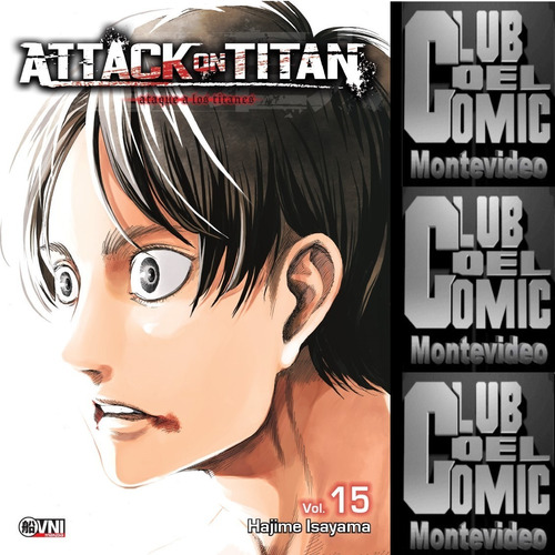 Attack On Titan Vol. 15 - Shingeki No Kyojin - Ovni Press