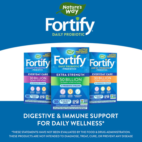 Nature's Way | Fortify Women's Probiotic, 50 Billion, Extra