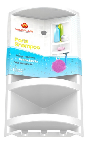 Mueble Esquinero Plástico Porta Shampoo Para Ducha / Baño 