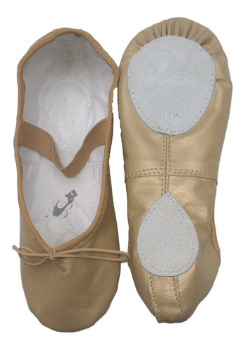 Media Punta Zapatillas Ballet Cuero Suave Todas Las Tallas