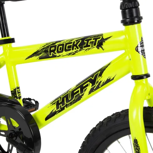 Rock It Boys Huffy Bicicleta Rodada 18 Ni os Amarilla Xtm P