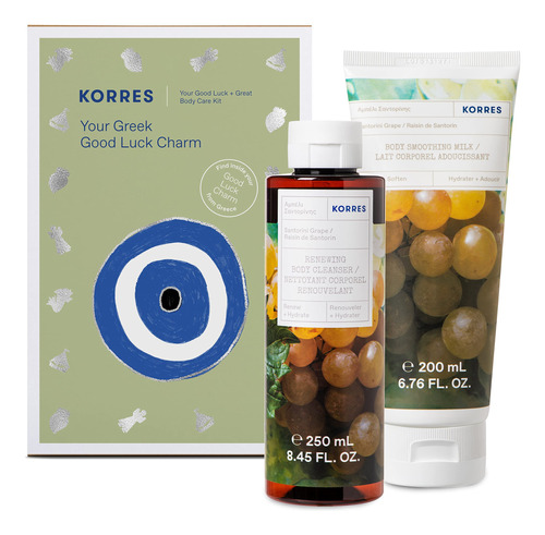 Korres Santorini Grape Body Care Collection | Gel De Ducha Y