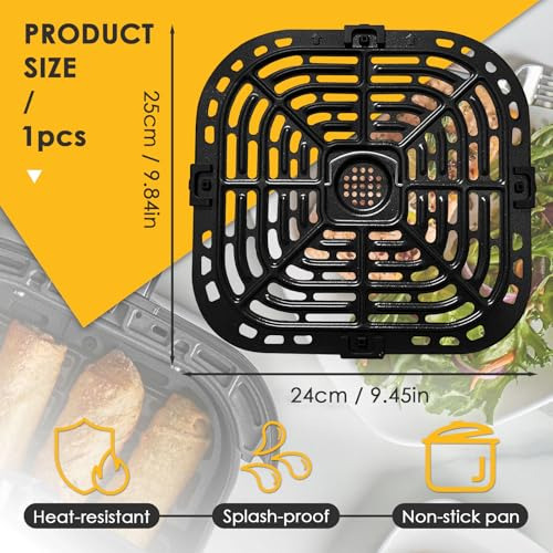 Reemplazo De Bandeja De Freidora De Aire De 6 Qt Para Instan