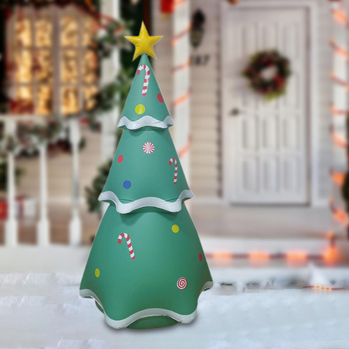 Rbol De Navidad Inflable, Regalo, Decoración Navideña Para