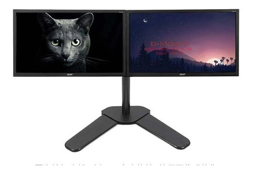 Soporte Dual De Escritorio Para Monitor 13 -27  Kmt-2b