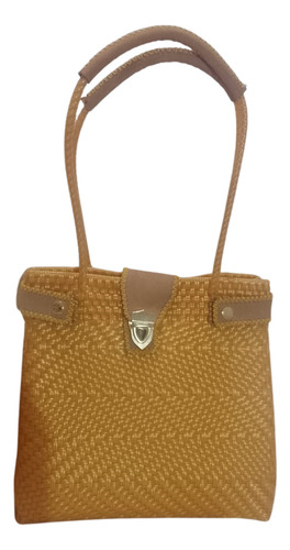 Bolso De Dama Ecologica Tipo Playera Tejida A Mano