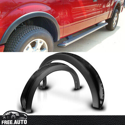 Fit For 09-14 Ford F150 Fender Flares 4pcs-pp Unpainted  Zzi