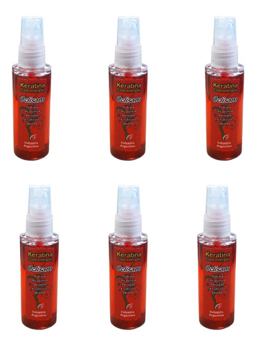 Oclisam Reparador Puntas Keratinico X 6 Unidades - Cabello