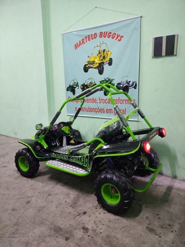 Míni Buggy Cross Dakar Verde Completo, Venha Conferir !!!