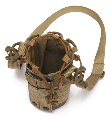 Pouch Porta Botella Tactico Sistema Molle