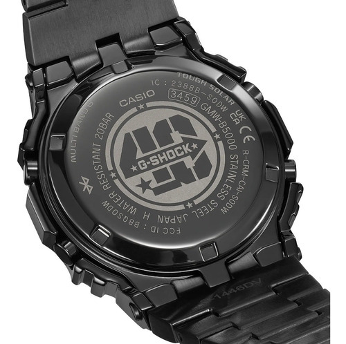 Reloj Casio G-shock Gmw-b5000eh Para Caballero Color de la correa Plateado