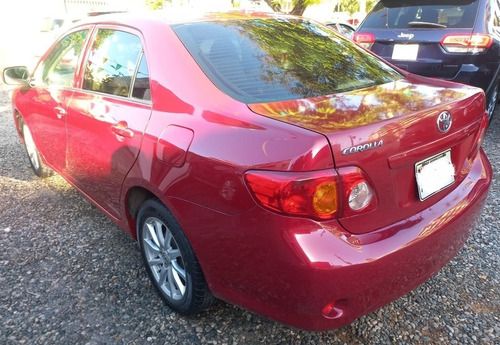 Imagen 9 de 9 de Toyota Corolla 2009 Rojo Metalico Impecable