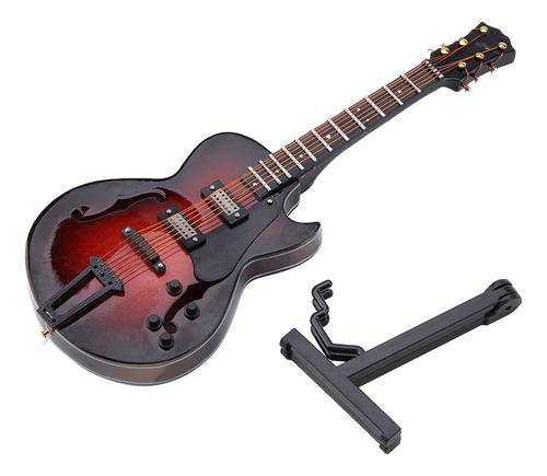 Modelo De Instrumento Réplica De Guitarra Clássica Em Miniat