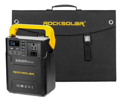 Rocksolar Central Energia Portatil Panel Plegable Rs328 100