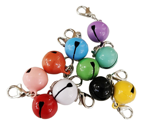 10x Cascabeles Para Collar De Gato, Cascabeles Artesanales