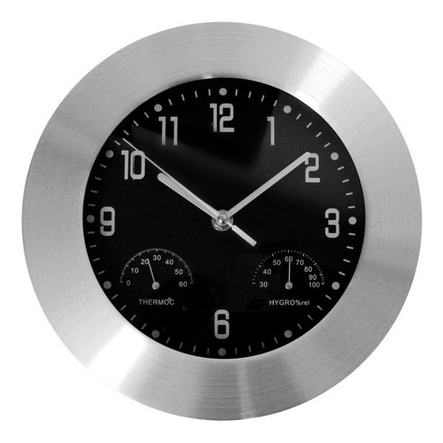 Reloj Pared Moderno Grande Metálico Aluminio R89