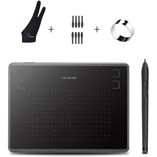 Tableta Digitalizadora Huion Inspiroy H430p  Black Openbox