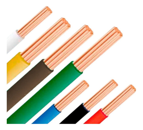 Cable Unipolar 2,5 Mm Mh Corte X 25 Mtrs.