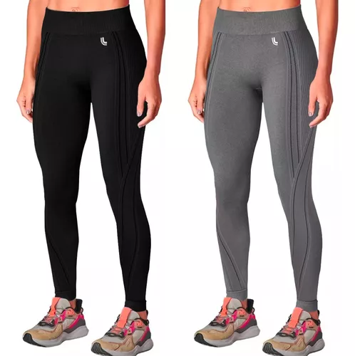 Kit 2 Calças Legging Lupo Sport Original Feminina Academia