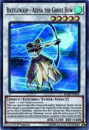 Yugioh! Battlewasp - Azusa The Ghost Bow - Blhr-en036