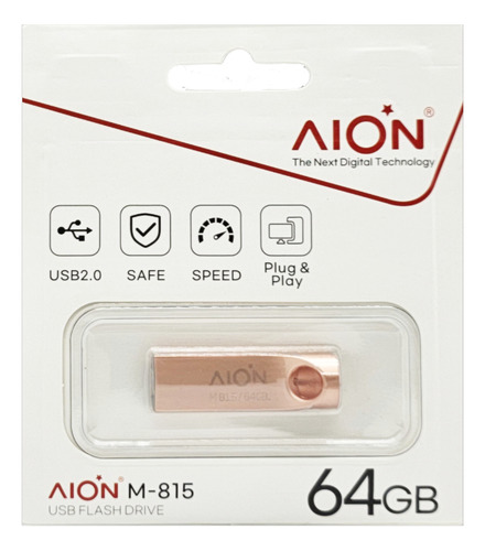 Kit 10pzs Usb Aion 64gb M815 Varios Colores Mayoreo Colores M815