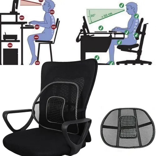 Respaldo lumbar ergonómico online para silla oficina