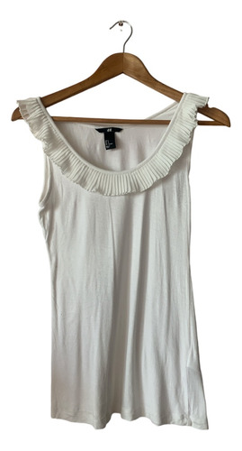 Tij Blusa H&m Viscosa Talla S Formal Casual Trendy Verano