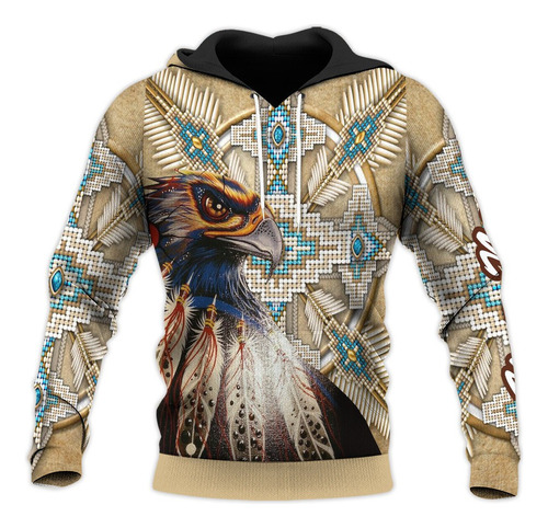 Personalizar Sudadera Con Capucha America Native Art 090d Su