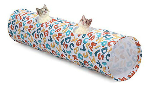 Juguete Gato - Luckitty Cat Toys Tubo De Túnel Plegable Con 