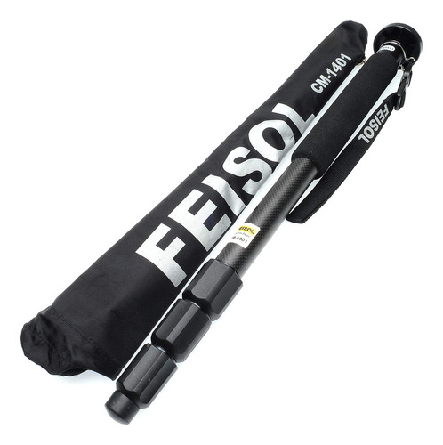 Feisol Cm-1401 Rapid Four-section Fibra Carbono Monopod