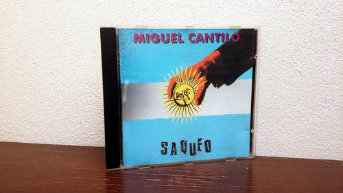 Miguel Cantilo - Saqueo * Cd Excelente Estado * Made In Arg.