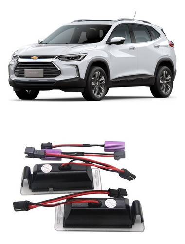 Luz Led Patente Chevrolet Tracker 2019 - Actual Accesorio