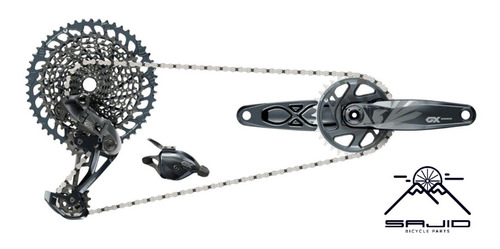 Transmisión Para Bicicleta De Montaña Sram Gx Eagle 12 Veloc