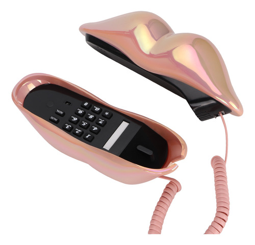 Teléfono De Escritorio Wx 3016 Con Forma De Boca Y Labios