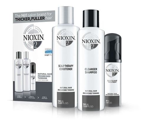 Nioxin 2 Kit 150ml Sistema 2 Para Caída Del Cabello