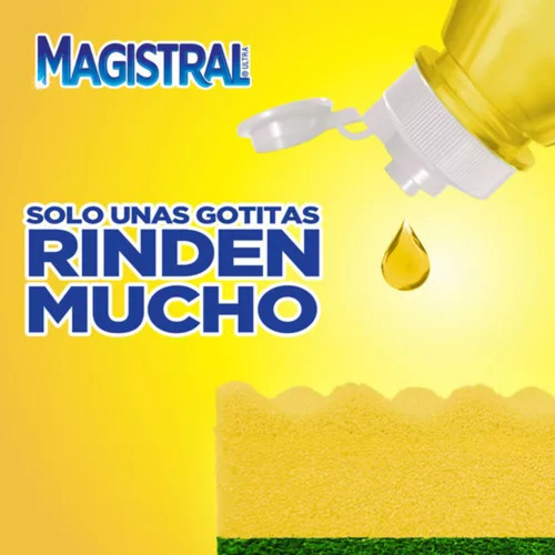 Detergente Platinum Limon Lavavajillas 750ml Magistral(7672)