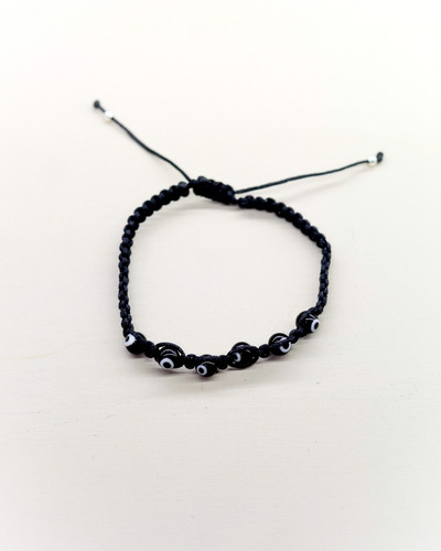 Imagen 1 de 4 de Pulsera Tejida 6 Ojos - Caballero
