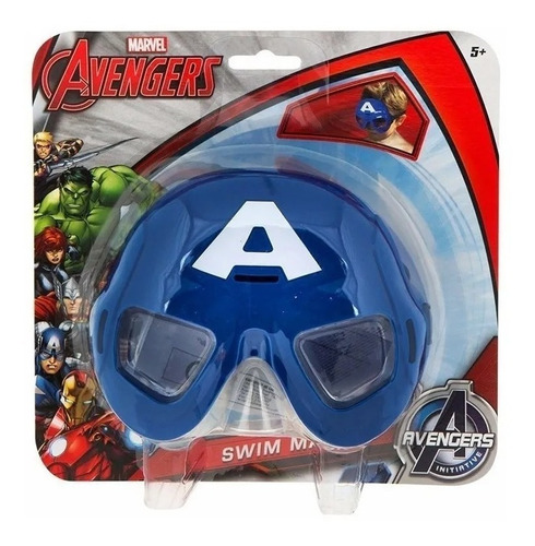 Antiparras Mascara Swim Mask Capitan America Original