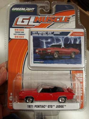 Greenlight - Gl Muscle - 1971 Pontiac Gto Judge - 1:64