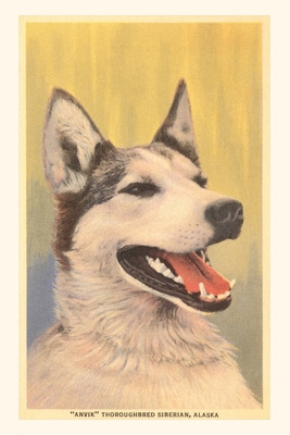Libro Vintage Journal Siberian Husky - Found Image Press