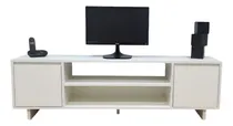 Comprar Rack Tv Mania Muebles Slot 160 Cm Minimalista 2 Puertas