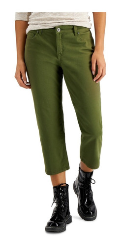 Style & Co Pantalón Capri Curvi Fit