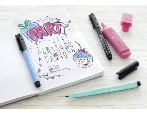 Faber-castell Bullet Journaling Supply Set - Bolígrafos Plan